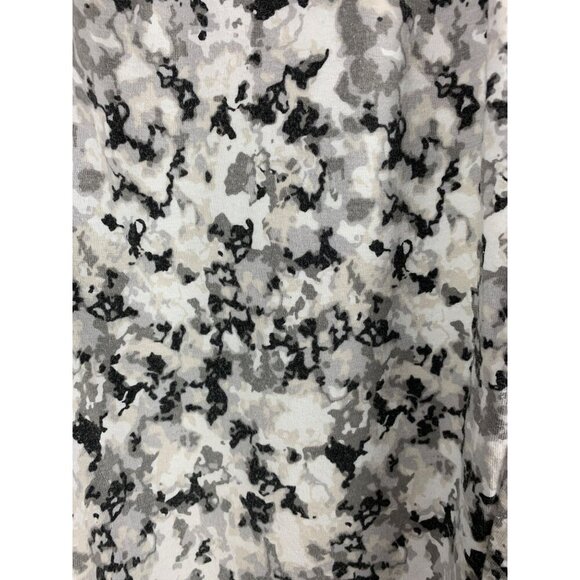 Muk Luks Womens Stretch Jogger Pants PM Cotton/Spandex Blend Black/White Camoufl - Picture 5 of 6